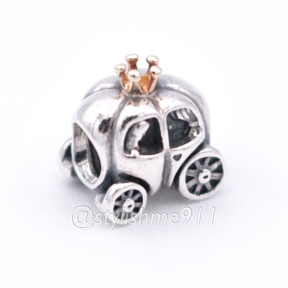 Authentic PANDORA Royal Carriage Charm - 790598P - Picture 9 of 10